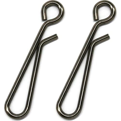 F6025 200pcs/lot Hanging Snap B Fishing Swivel Barrel Swivel Accessories Tackle Tools Connector Emerillones Pesca