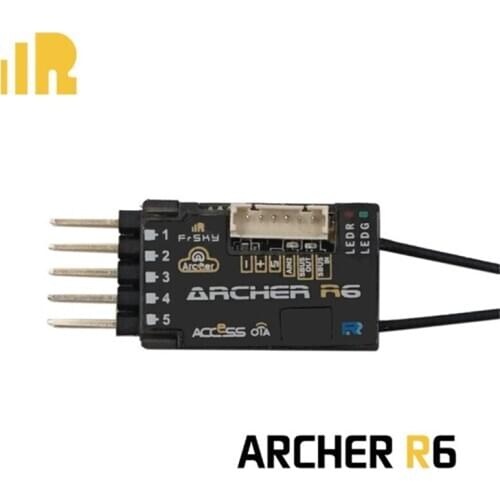 Frsky ARCHER R6 2.4GHz ACCESS 6CH receiver with OTA for RC Drone RC model