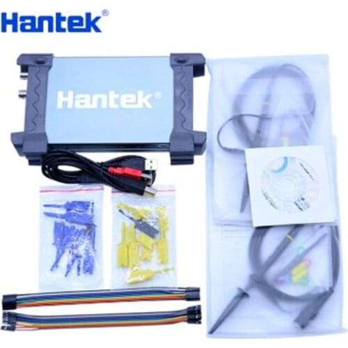 Hantek USB oscilloscope 2 CH 20MHz 48MSa/s digital pc Oscilloscope 6022BE 6052BE 6082BE 6102BE 6212BE Channels Logic Analyzer