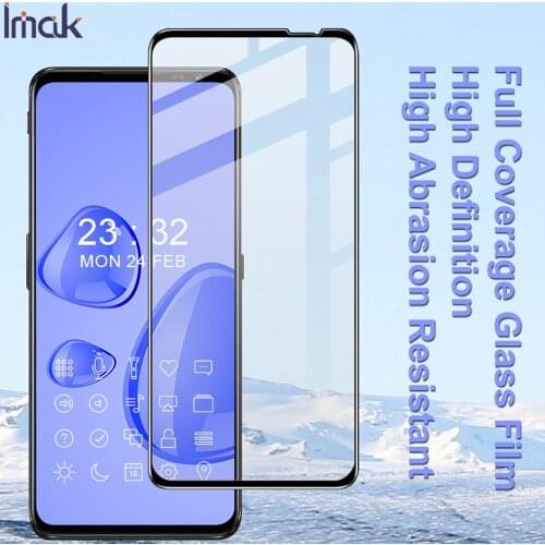 Imak Tempered Glass For ZTE nubia Red Magic 6 Pro Screen Guard Protective oleophobic Full glue