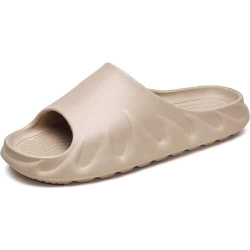 Soft Slippers Men Indoor Bathroom Home Shoes Flat EVA Thick Sole Slides Summer Slippers Home Slippers Dropshipping