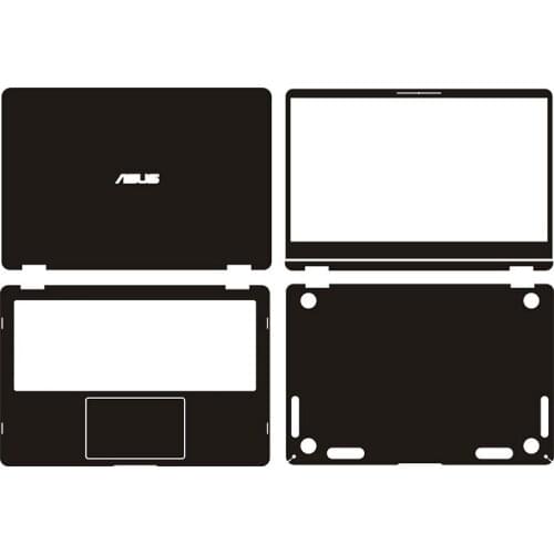 KH Carbon fiber Laptop Sticker Skin Decals Cover Protector for Asus ZenBook3F ZenBook 3F 13.3"