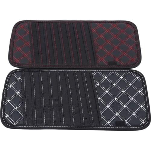 Car Sun Visor Holder Storage Organizer Case Clip Bag Pocket Car Accessories For DVD/CD