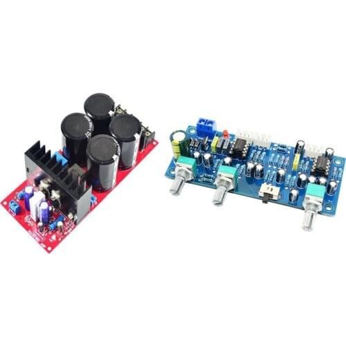 IRS2092 Class D Amplifier Board Mono Power Amplifier Board & 2.1 Channel Subwoofer Preamp Board Amplifier Board