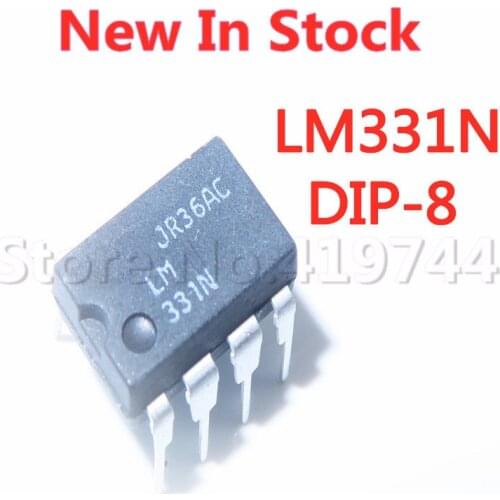 10PCS/LOT LM331 LM331N LM331P DIP-8 voltage to frequency converter In Stock New Original