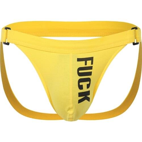 Free Shipping Cotton Underpants Gay Men Sexy Mans Underwear Thong Men Jockstrap Comfortable Mens Thongs And G strings