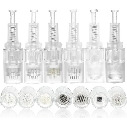Screw Cartridge Replacement For Electric Derma Pen Micro Needle 9 pin / 12 pin / 36 pin / Nano Needles for MYM Bayonet Screw