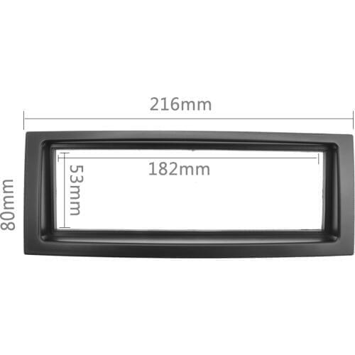 1 DIN Car DVD CD Radio Panel Fascia for CITROEN C5 2004-2008 / PEUGEOT (407) 2004-2010, (407) Coupe 2005+ JSTMAX