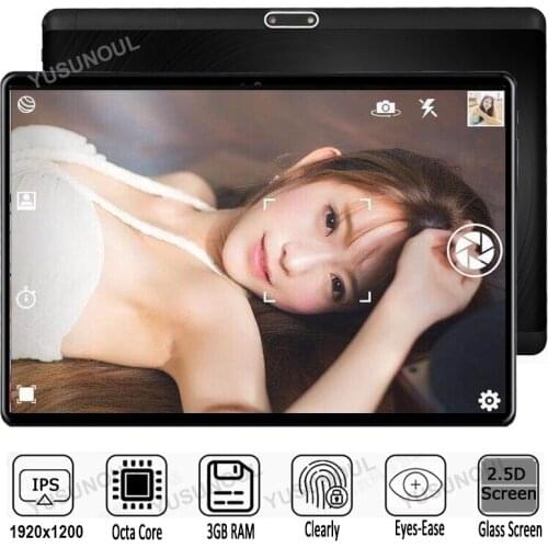 New Sales 10 inch Android 7.0 RAM 3G ROM 32G TABLET 2.5D Glass Octa Core 3G 4G LTE Dual Sim Cards WiFI A-GPS IPS tablets 10 10.1