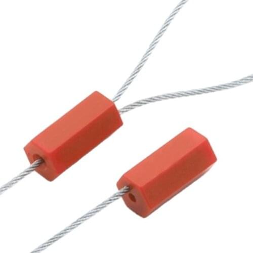 5PCS metal Cable Ties stainless steel tightening wire seals 500mm plastic Container seal lock cable tightener Cable Ties