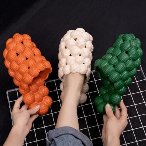 Foot Slippers Personalized Bubble Sandals And Slippers Fashion Sandals Foot Massage Bottom Slippers For Men And Women