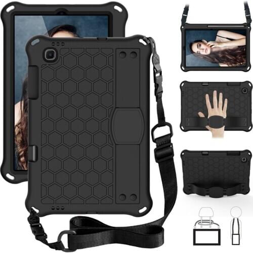 Case for Samsung Galaxy Tab S6 Lite 10.4" 2020 ShockProof Light Weight Professional Kids Case for P610 P615 with Shoulder Strap