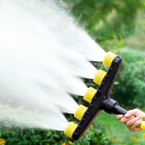 Irrigation System Sprinkler Head 3 4 5 6 Nozzles Tool Multiple Heads Spray Adjustable Garden Lawn watering irrigation sprinkler