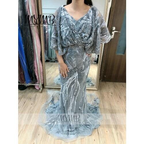 Elegant V Neck Couture Lace Mother Of The Bride Dresses For Weddings MYMB Brand Plus Size Dress MY31127