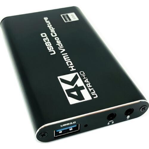 HDMI Video Game Capture Card Video USB3.0 HD 4K 60HZ 1080P 60Fps HDMI to USB Output Live Streaming For PC XBOX MAC Plug and Play