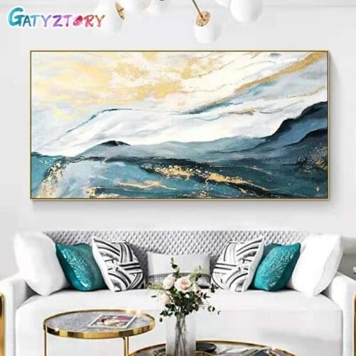 GATYZTORY 60*120cm landscape Painting by numbers for adults Picture Coloring by numbers Decorate the living room
