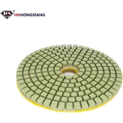 HNHONGXIANG Wet Diamond Polishing Pad, Polishing Stone Marble Granite Tile Glass Ceramic Tile Cement Floor Edging Refurbishment