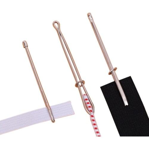 20Pc Elastic Band/Rope Wearing Threading Guide Forward Device Tool For Wear Rope Threading Needle Sewing Utility DIY Sewing Tool