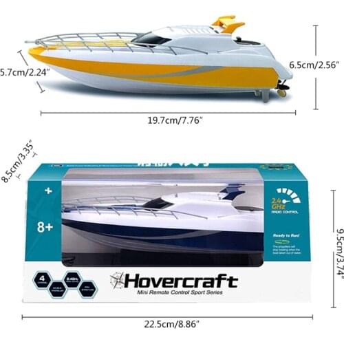 Remote Control Boat for Boys Birthday Gifts Fine Novelty Under Water Boat Wireless Vehicle