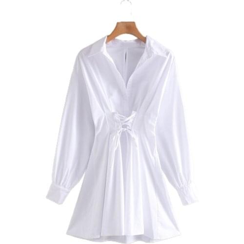 Модные платья-рубашки MONTTIER China At AliExpress