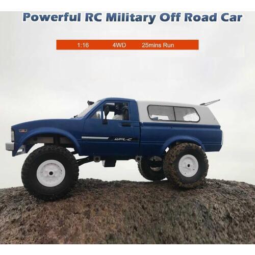 New C24 RC Car 1:16 4WD Radio Control Off-Road Mini Car RTR Rock Crawler Electric Buggy Moving Machine RC Cars Kids Play Car