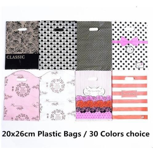 10pcs 20x26 Gift Bags For Jewelry Plastic Bag Holder Candy Box Wedding Gift Packaging Bag Toy Party Packaging Bag Party Supplies
