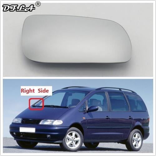 Right Side For VW Sharan 1997 1998 1999 2000 2001 2002 2003 2004 2005 2006 2007 2008 2009 2010 Car-Stly Rear Heated Mirror Glass
