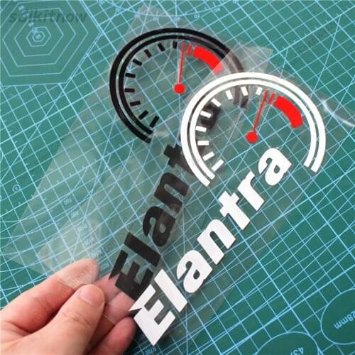 1pc Car Dash borad headlights Windows Sports Racing PVC Vinyl Decal Sticker For hyundai elantra 2017 2018 2014 2015 2020 2021