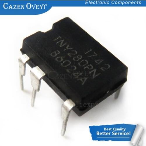 10pcs/lot TNY280PN DIP-7 TNY280P TNY280 In Stock