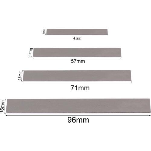 10PCS STEEL SHEET 41mm 57mm 71mm 96mm Silicon Steel Metal Plate for Frequency Divider Inductor Transformer Coil DIY Project
