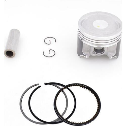 2088 Motorcycle 52 mm Piston 14 mm Pin Ring Set Kit Assembly For Haojue Suzuki AN125 HS125 HS125T 125cc Egine Spare Parts