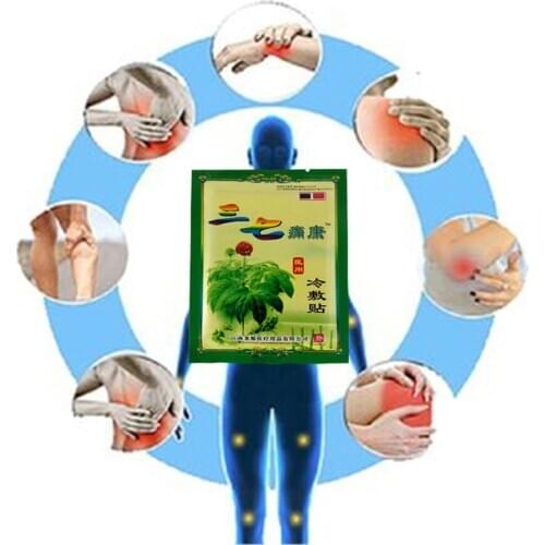 24Pcs Wild Notoginseng Cold Compress Analgesic Plasters Rheumatism treatment Pain Relieve Patch Muscular