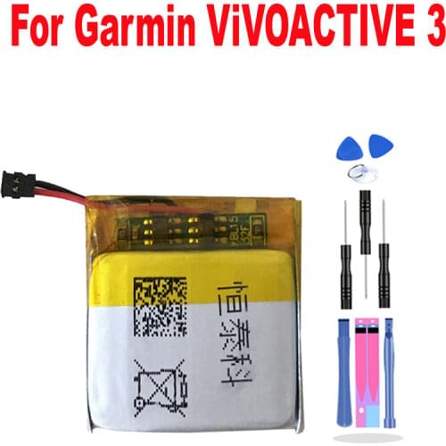 361-00108-00 Battery for Garmin ViVOACTIVE 3 Music Watch Li-po NL28LL31B03OC