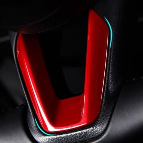 Car Steering Wheel Covers Trim Sticker for Mazda 2 Demio 3 6 CX-3 CX-5 CX5 CX 5 CX8 CX-9 Axela ATENZA 2017 2018 2019