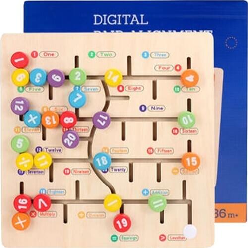 Childrens Puzzle Toys Logical Thinking Focus Boys Early Education Counter Girls Intelligence Digital Teaching Aids