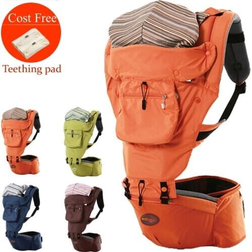 Ergonomic hipseat waist belt baby carrier baby Hipseat Belt kids Infant hip Seat double-shoulder stool Backpacks Carriers