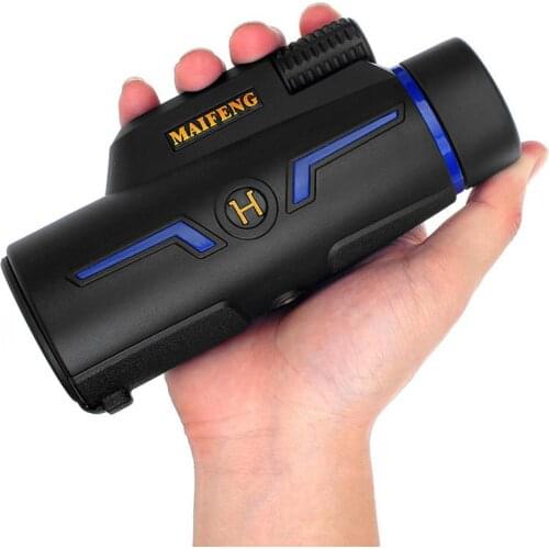 10x42 Monocular Low Light Level Night Vision Waterproof Telescope High Magnification for Hunting Shooting