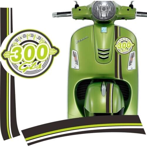 GTS 300 Scooter For PIAGGIO VESPA GTS300 SUPER Sport Decal Stickers Emblem Badge Logo Body Shell GTS 300 Panel 2017 2018 2019