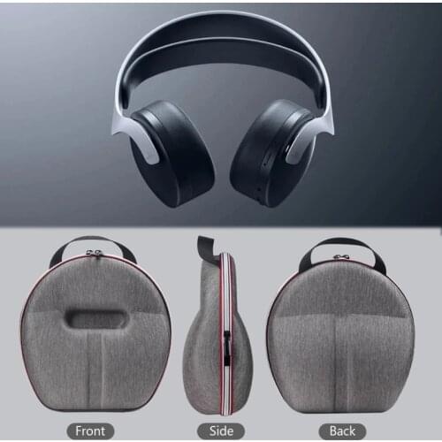 Portable Hard EVA Pouch Protective Cover Storage Bag Box Carrying Case for -Playstation 5 PS5 PULSE 3D Wireless Headset J0PB