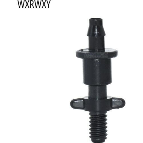 1/4 " barb threaded connecto 4/7 hose straight barbs barbed 2 way joint pe pvc pipe drip irrigation for greenhouse 250pcs