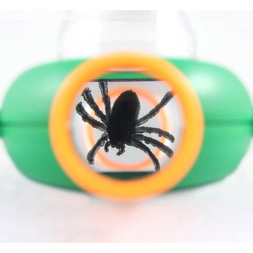 Outdoor Toys Insect Feeding Observation Box with Magnifying Glass with Handles Kids Gift