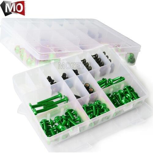 For Kawasaki KZ 440 550 750 ZG1200 Voyager 250HS BAYOU 300 400 EJ650 W650 Motorcycle Windshield Body Fairing Bolts Screws