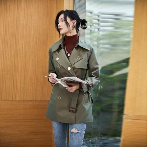 VIYUGUO Women's Trench Coats