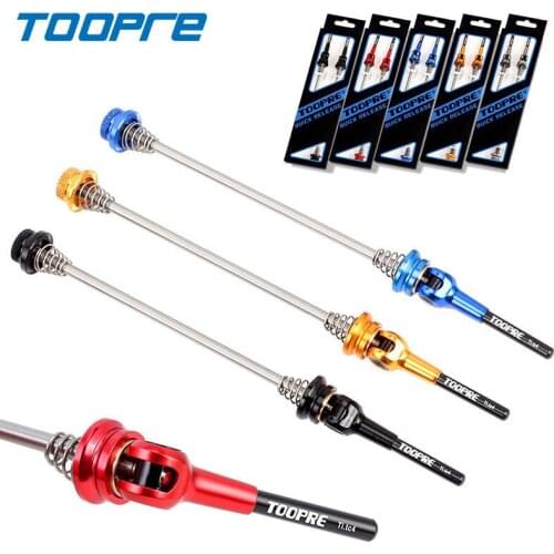 2Pcs/Lot Titanium Alloy Mountain Bikes Quick Release Skewer lever MTB Bicycle Cycling Hub Road Bike Quick Release MTB Parts