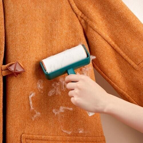 Tearable Roller Brush Dust Removal Portable Sticky Paper Roller Clothing Hair Remover Brushes, Pets Dogs Lint Sticking Rollers