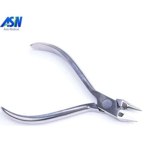 High Quality Dental orthodontic wire filament bending clamp pliers correction tape cutting inlaid tungsten steel