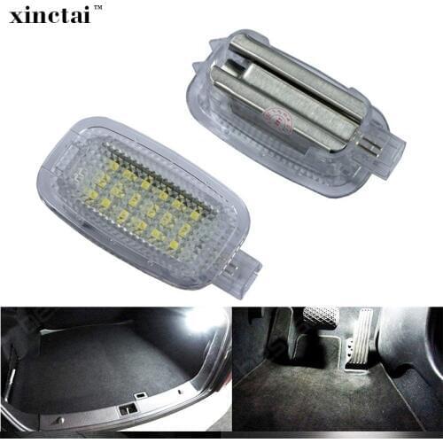 2PCS Error Free LED Courtesy Door Light, Luggage Trunk Light for Mercedes Benz W164 X164 W169 C197 W204 X204 W212 W216 W221 R230