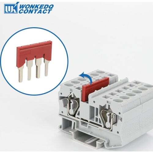 Jumper 20Pcs FBS 4-8 PLUG IN bridge for ST DIN Rail Terminal Blocks L31.2/H30.8/W3.3 mm
