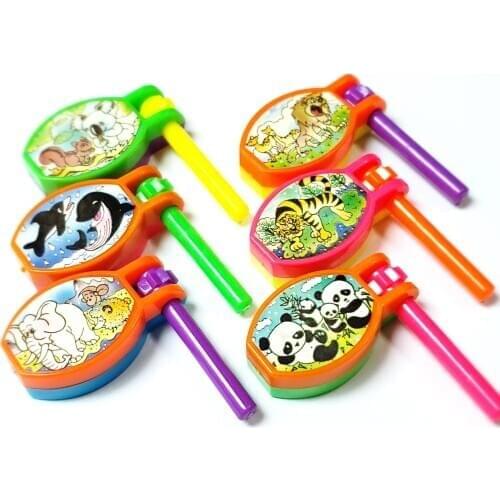 36 pcs Baby Rotate Clicker Sound Noise Maker Shaking Pinata Party Favor Bag Toy Prize Gift Clapper Birthday
