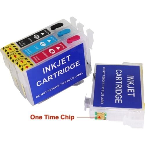 4 Colors T2971 Refill Ink Cartridge Replacement XP241 Cartridge With One time Chip For Epson XP-241 XP231 XP431 Ink Cartridge